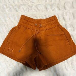 NWOT Under Armour Burnt Orange Athletic Shorts